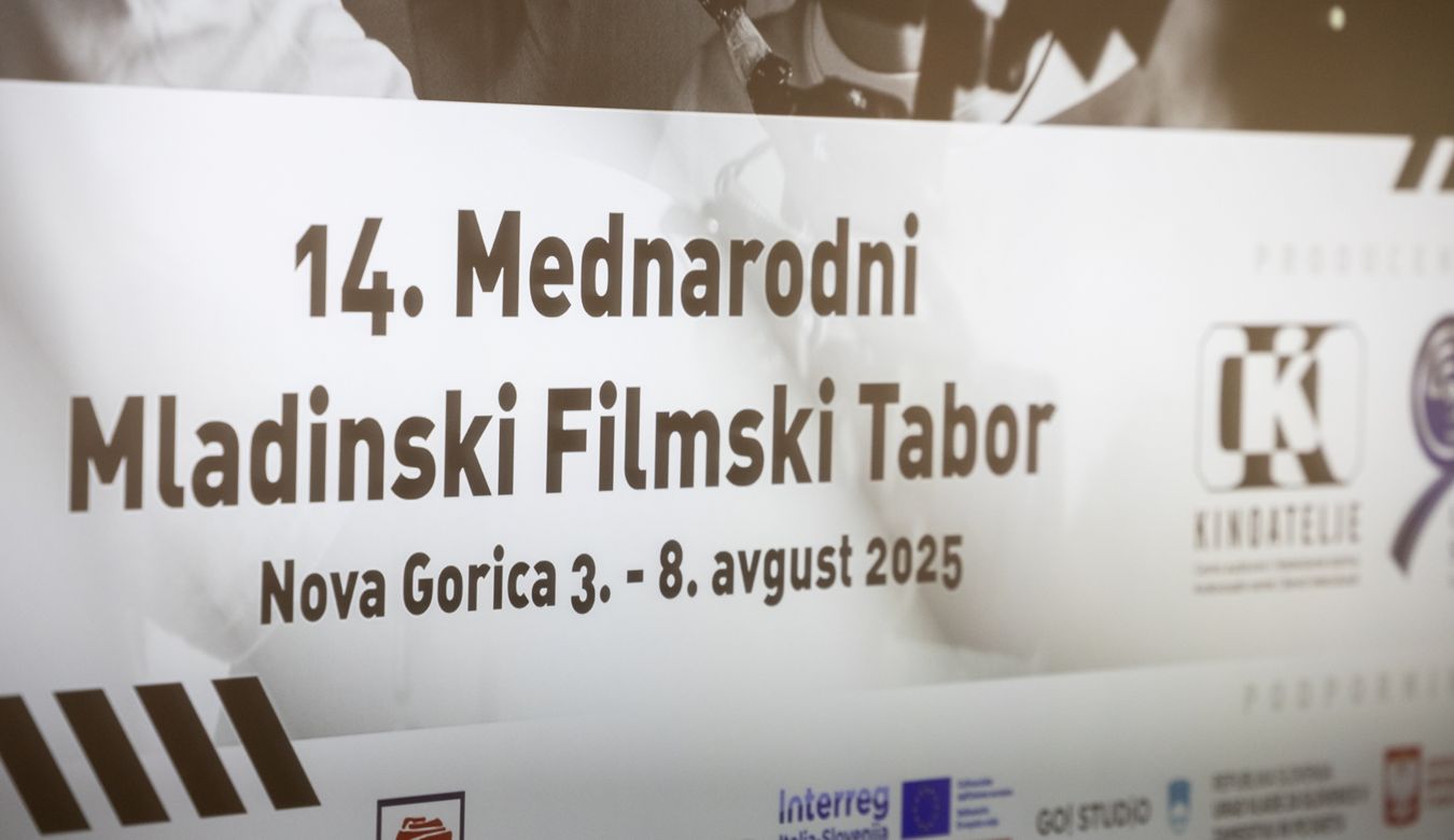 Ime filmskega tabora na plakatu