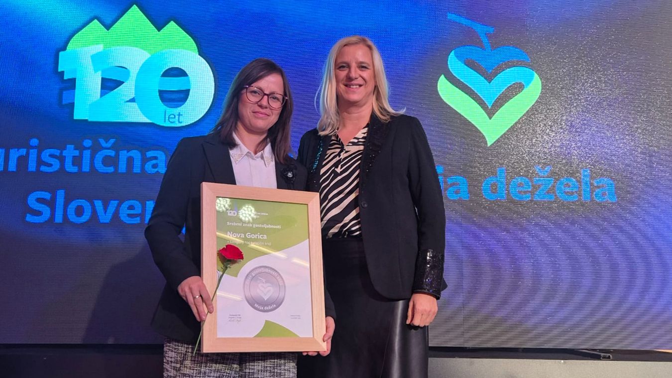 Nika Testen, višja svetovalka za gospodarski razvoj novogoriške mestne občine in Erika Lojk, direktorica Javnega zavoda za turizem Nova Gorica in Vipavska dolina.