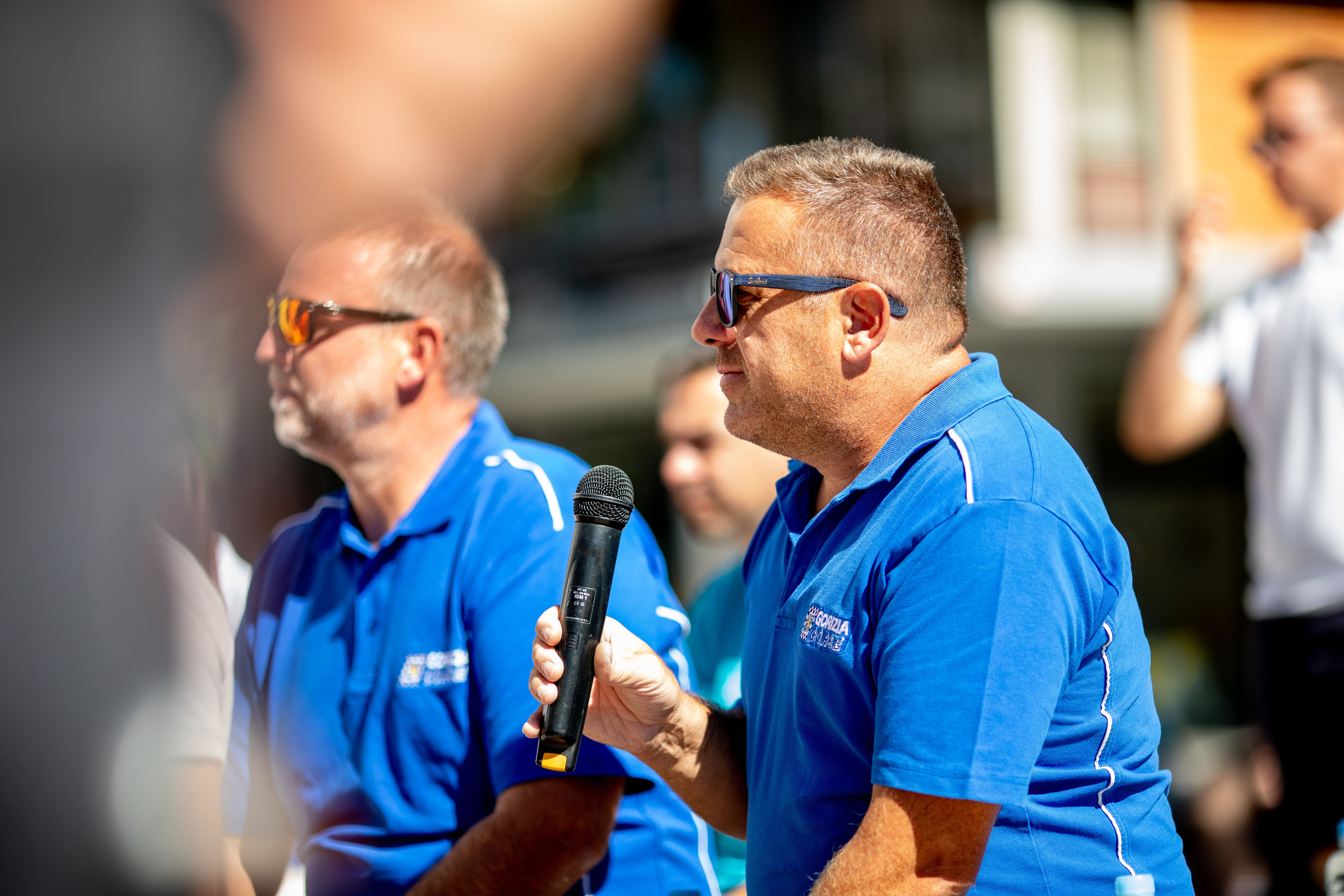 Tiskovna konferenca ob 10. Mahle Rally-ju v Novi Gorici pred Eda centrom