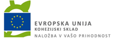 Logotip Evropska unija Kohezijski sklad