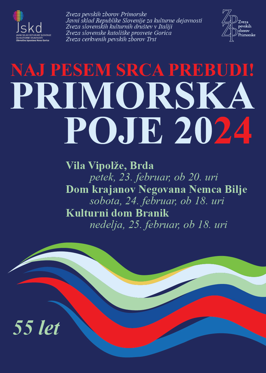 Plakat Primorska poje