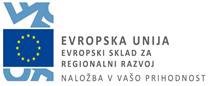 Logotip Evropskega sklada za regionalni razvoj