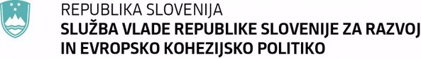 Služba republike Slovenije za razvoj in Evropsko kohezijsko politiko